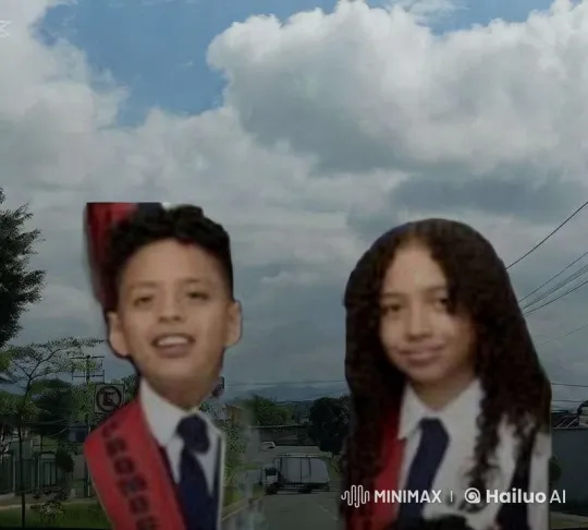 Children's Tender Moment Captured in Serene Setting – AI Generated Video | Hailuo AI