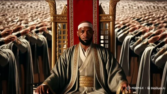 King Ascends: A Grand Army's Tribute – AI Generated Video | Hailuo AI