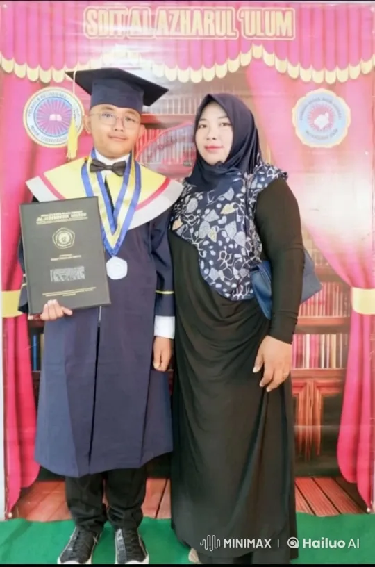 Graduation Ceremony at SDIT Al Azharul 'Ulum – AI Generated Video | Hailuo AI
