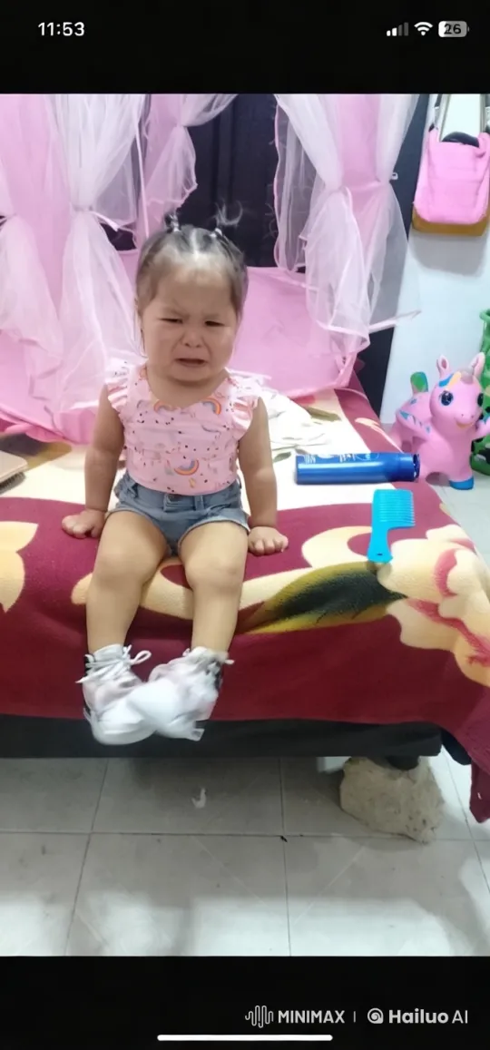 Child Dancing in Whimsical Bedroom Setting – AI Generated Video | Hailuo AI