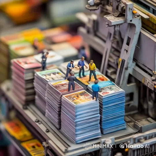 Miniature Magazine Workshop: Detailed Craftsmanship – AI Generated Video | Hailuo AI