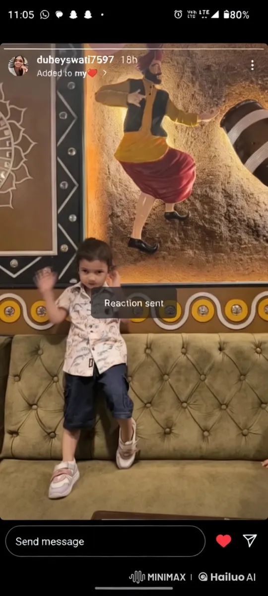 Child on Sofa in Playful Tracking Shot – AI Generated Video | Hailuo AI