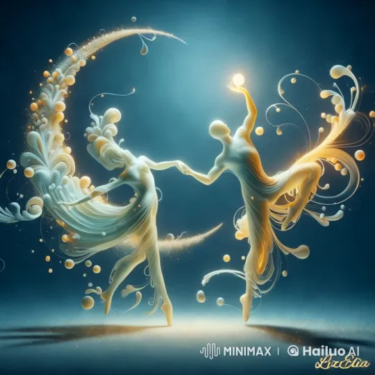 Dance of Passion Under Celestial Moonlight – AI Generated Video | Hailuo AI
