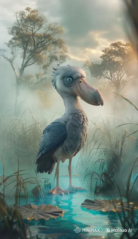 Forgotten King Reflects in Swamp's Melancholic Stillness – AI Generated Video | Hailuo AI