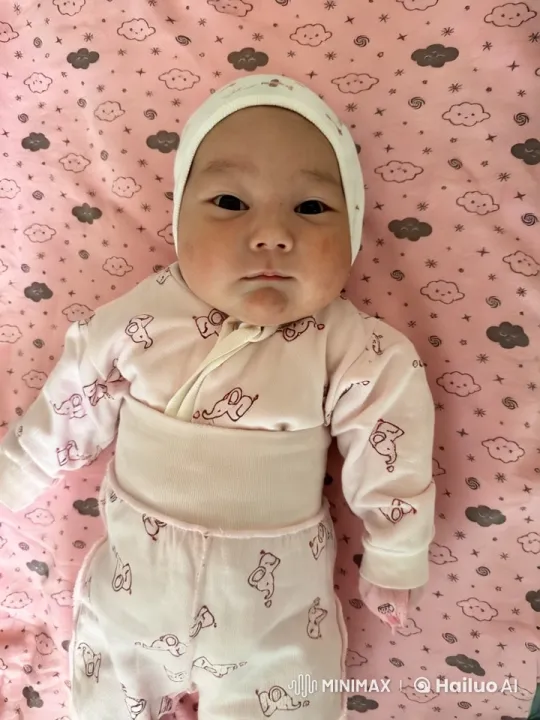 Baby Dances and Does Kungfu on Pink Blanket – AI Generated Video | Hailuo AI