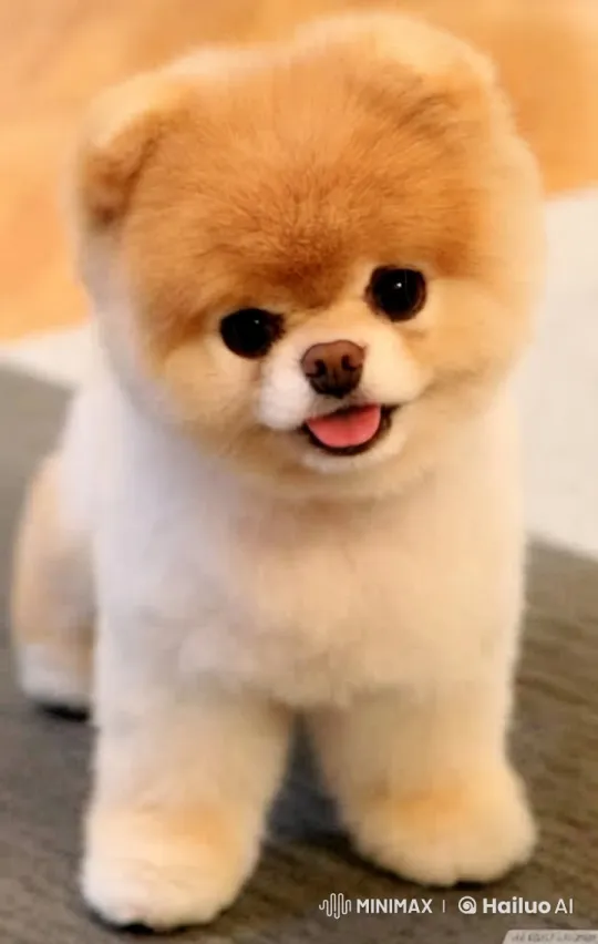 Fluffy Dog Waiter in Elegant Hotel Setting – AI Generated Video | Hailuo AI