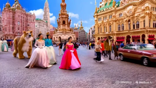 Anthropomorphic Majesty: A Visual Journey Through Capital Cities – AI Generated Video | Hailuo AI