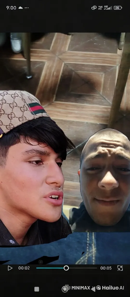 Intimate Moment: Boys Share Passionate Kiss in Cozy Room – AI Generated Video | Hailuo AI