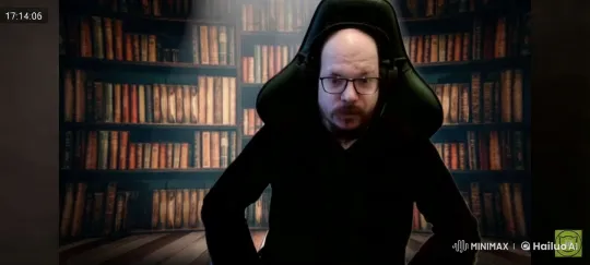 Scholarly Man in Sunlit Study Room – AI Generated Video | Hailuo AI