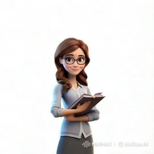 Professional Woman Discussing Book with Engaging Presence – AI Generated Video | Hailuo AI