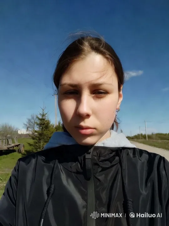 Girl Transforms into Balloon in Pastoral Setting – AI Generated Video | Hailuo AI