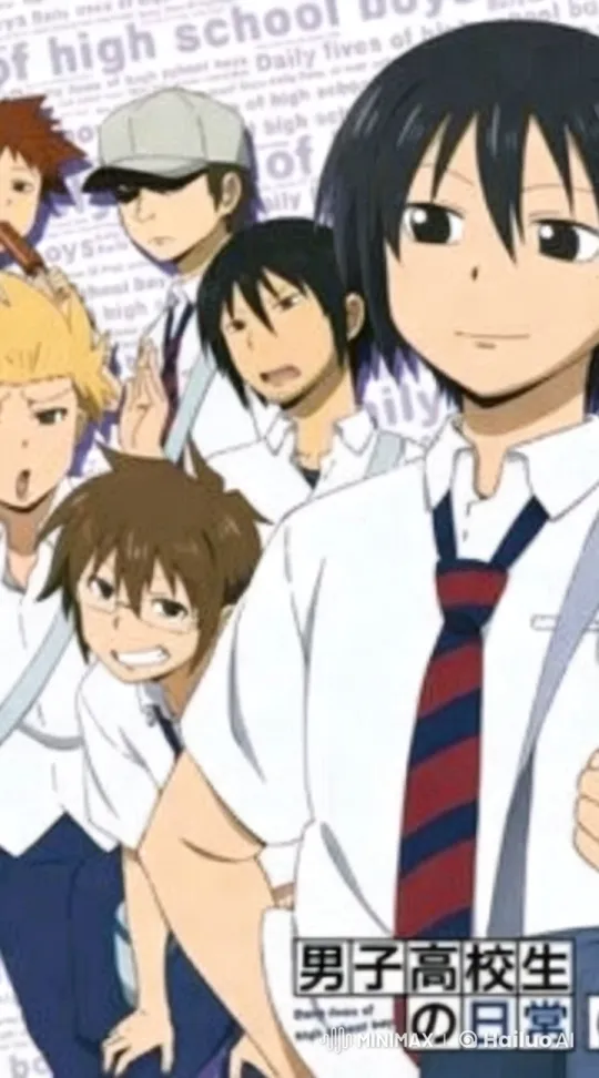 High School Boys in Dynamic Group Scene – AI Generated Video | Hailuo AI