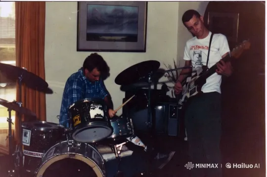 Musicians Performing with Passion in Cozy Room – AI Generated Video | Hailuo AI