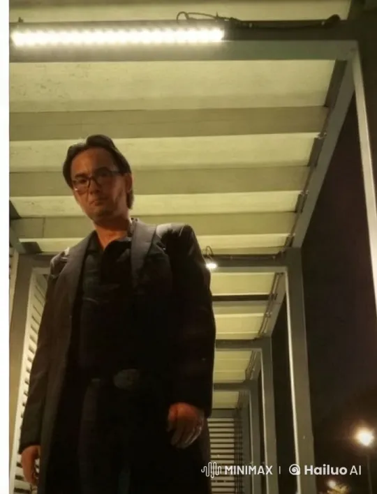 Mysterious Figure Under Dramatic Night Canopy – AI Generated Video | Hailuo AI
