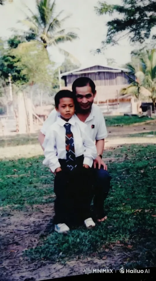 Father and Son Bonding Moment in Nature – AI Generated Video | Hailuo AI
