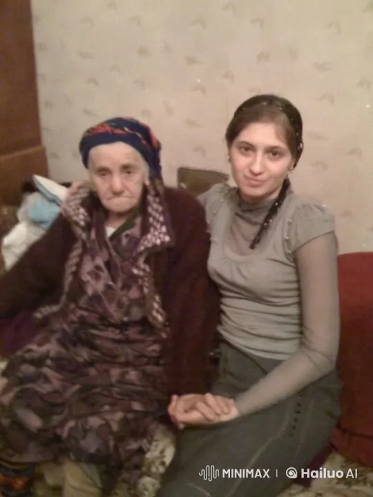 Elderly and Younger Woman Share Intimate Hug – AI Generated Video | Hailuo AI