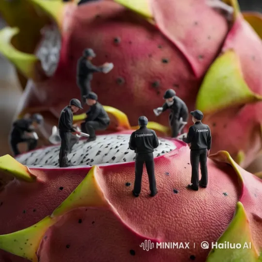 Worker Transitions Across Diverse Fruit Industry Roles – AI Generated Video | Hailuo AI