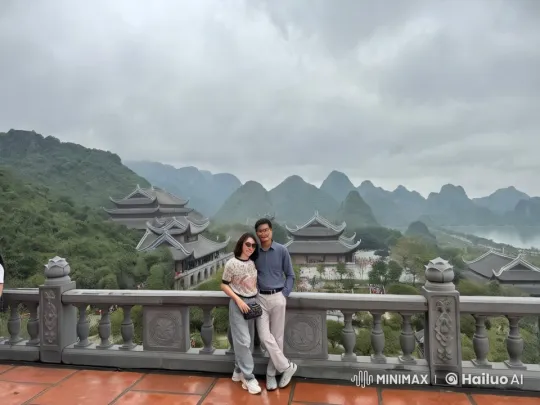 Couple's Kungfu in Scenic Mountain Landscape – AI Generated Video | Hailuo AI