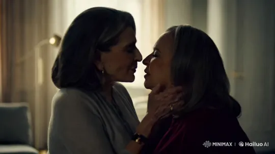 Intimate Moment: Two Women's Passionate Kiss – AI Generated Video | Hailuo AI