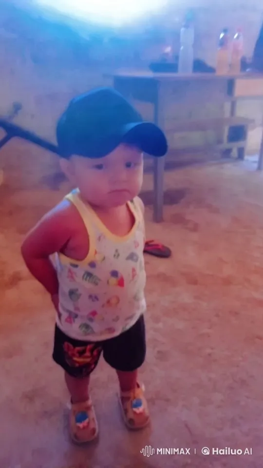 Child Dancing with Aesthetic Contrast in Rustic Setting – AI Generated Video | Hailuo AI