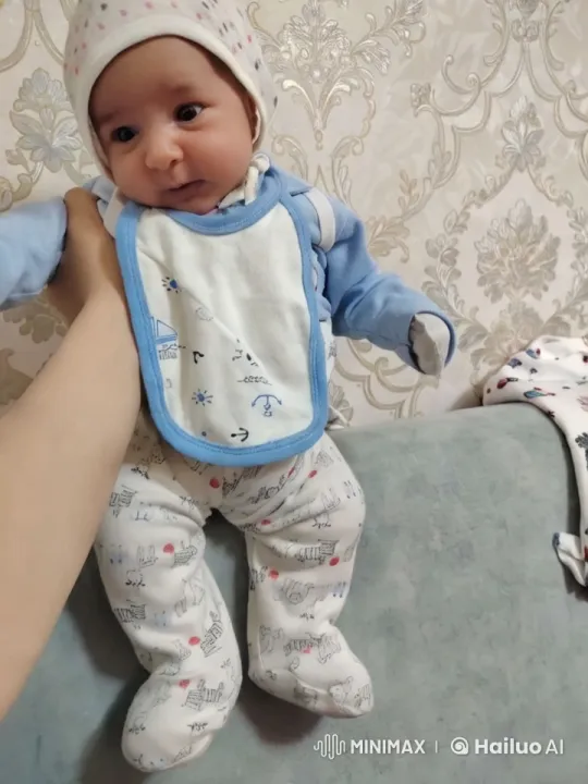 Close-up of a Curious Baby in Elegant Setting – AI Generated Video | Hailuo AI
