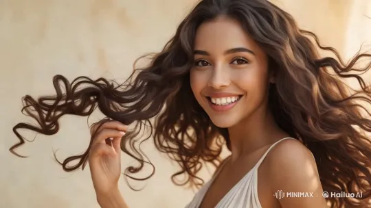 Dancing Woman: Joyful Grace in Earthy Tones – AI Generated Video | Hailuo AI
