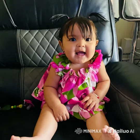Baby Girl's Joyful Kung Fu Dance in Modern Setting – AI Generated Video | Hailuo AI