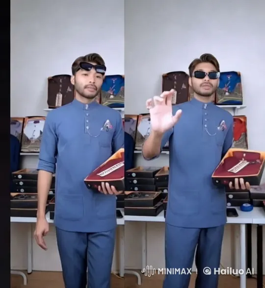 Traditional Outfit Man Showcases Martial Arts Skills – AI Generated Video | Hailuo AI