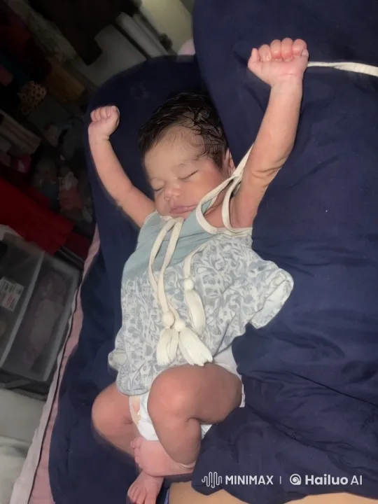 Newborn Sleeping in Cozy, Dimly Lit Room – AI Generated Video | Hailuo AI