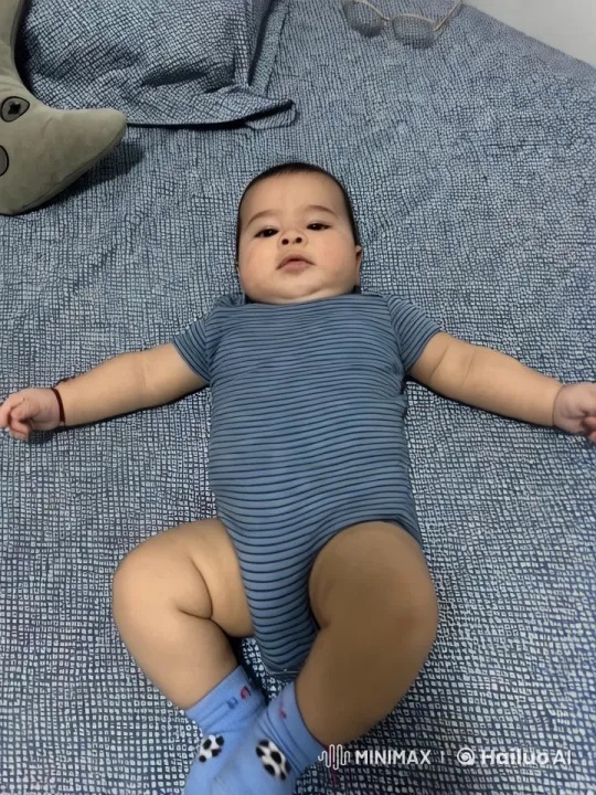 Baby's Playful Dance and Kung Fu Poses – AI Generated Video | Hailuo AI