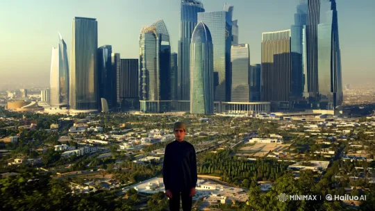 Urban Reflection: Technology vs. Human Connection – AI Generated Video | Hailuo AI