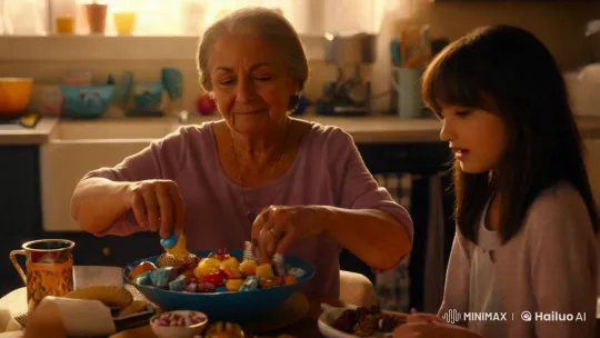 Grandma's Love: A Journey of Transformation and Reciprocity – AI Generated Video | Hailuo AI