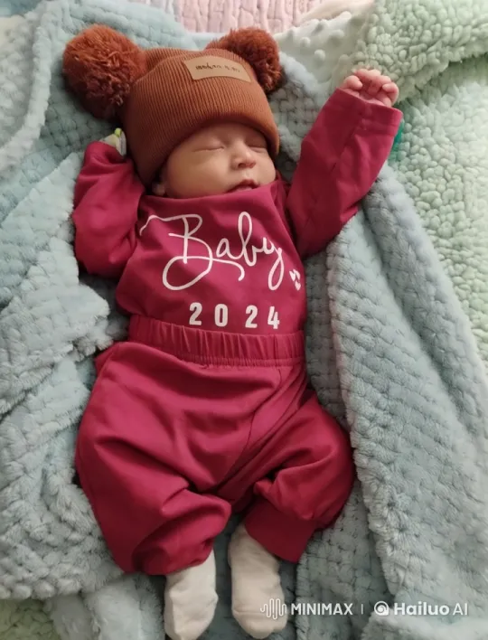 Baby in Maroon Outfit Performs Kung Fu Moves – AI Generated Video | Hailuo AI
