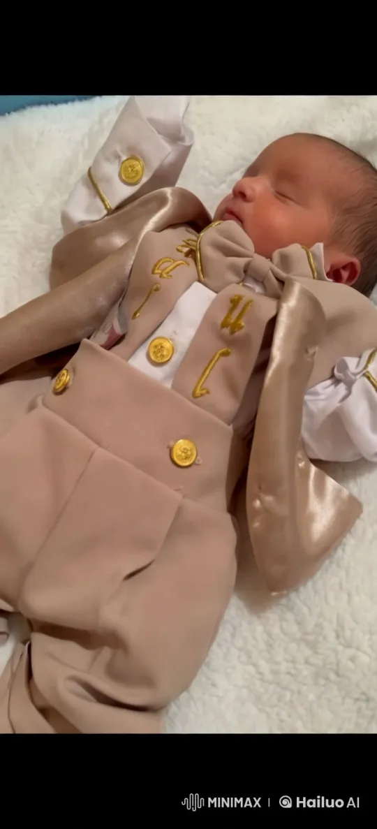 Baby in Elegant Outfit Gracefully Dancing – AI Generated Video | Hailuo AI