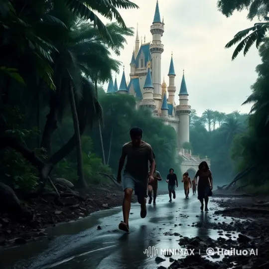 Arjun and Family's Perilous Escape Through Vanni Forest – AI Generated Video | Hailuo AI
