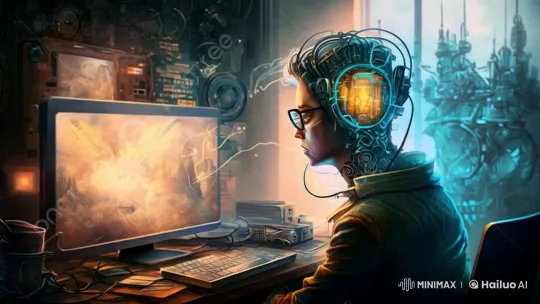 AI Character Advances Industry Through Real-Time Data Analysis – AI Generated Video | Hailuo AI