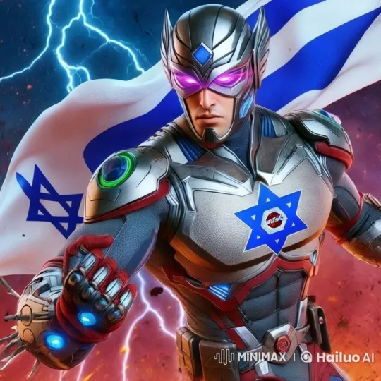 Futuristic Jewish Superhero Battles Giant Python in Stormy Scene – AI Generated Video | Hailuo AI