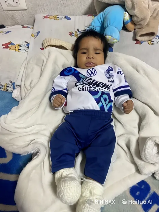 Baby Mimics Kung Fu in Cozy Nursery Setting – AI Generated Video | Hailuo AI