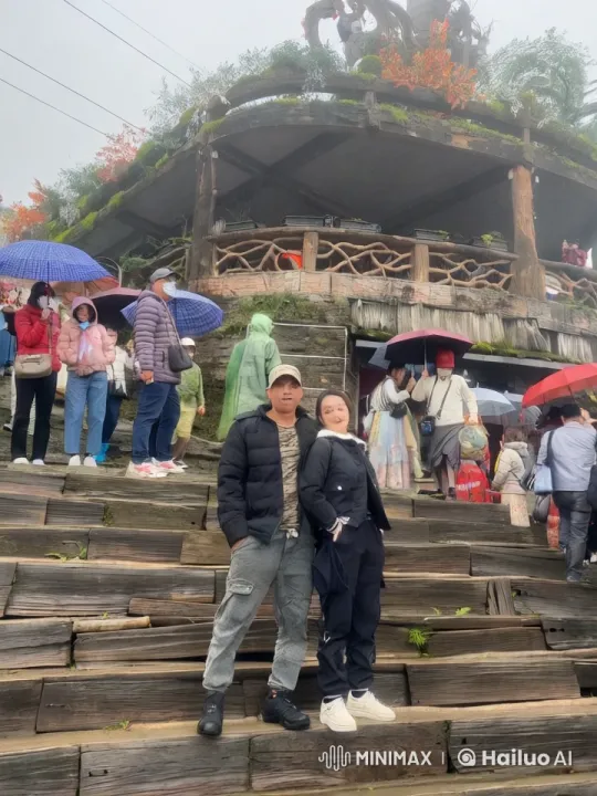 Playful Kung Fu Sparring in Misty Outdoor Setting – AI Generated Video | Hailuo AI