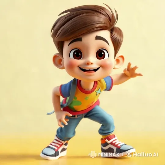Young Boy Recites Prayer in Vibrant Aesthetic Video – AI Generated Video | Hailuo AI