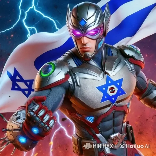 Israeli Superheroes in High-Tech Armor Showcase Unity – AI Generated Video | Hailuo AI