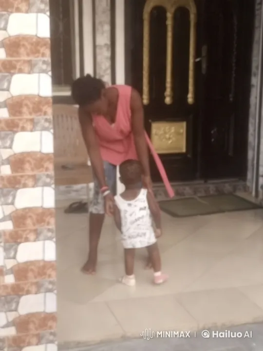 Woman Assists Child in Intimate, Aesthetic Scene – AI Generated Video | Hailuo AI