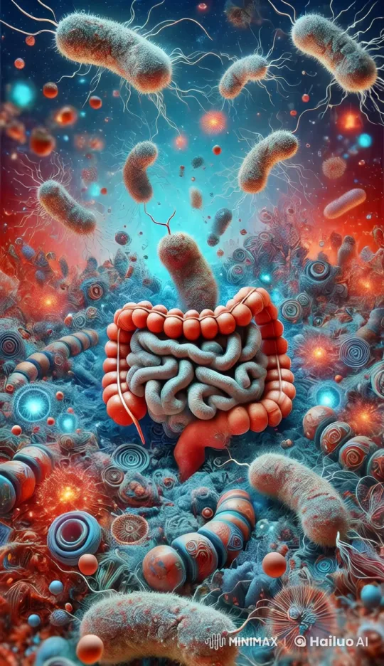 Aesthetic Exploration of the Human Digestive Microbiome – AI Generated Video | Hailuo AI