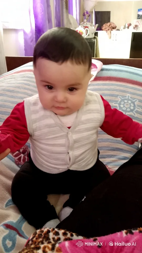 Baby Dancing and Punching in Colorful Room – AI Generated Video | Hailuo AI