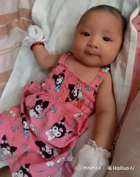 Baby Dancing Joyfully in Cozy Bedding Setting – AI Generated Video | Hailuo AI
