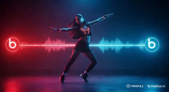 Futuristic Dancer Showcases Style and Tech Fusion – AI Generated Video | Hailuo AI