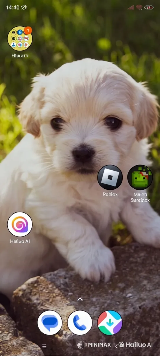 Serene Close-Up of a Curious White Puppy – AI Generated Video | Hailuo AI