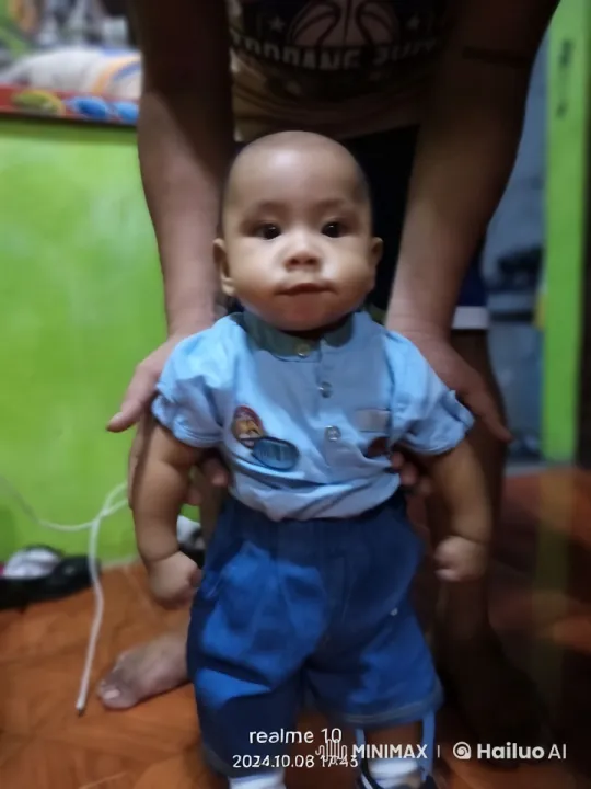 Baby Dancing Playfully in Colorful Room – AI Generated Video | Hailuo AI