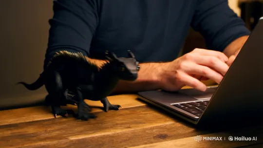 Micro Dragon's Dramatic Entrance and Intimate Encounter – AI Generated Video | Hailuo AI