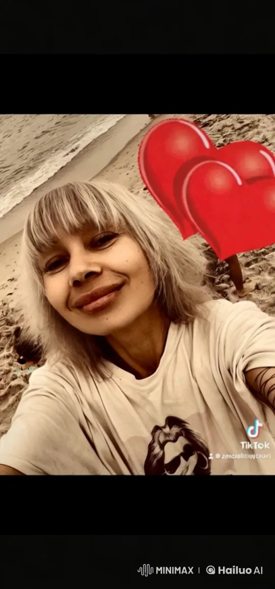 Embrace on the Sandy Shoreline – AI Generated Video | Hailuo AI